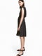 Сукня А-силуету чорна | 5712149 | фото 2