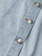 Спідниця-трапеція блакитна джинсова | 5713076 | фото 2