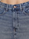Юбка синяя джинсовая | 5713077 | фото 4