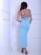 Платье голубое | 5036121 | фото 5