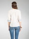 Блуза молочного кольору з орнаментом | 5708676 | фото 2