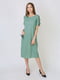 Платье серо-зеленое | 5707873 | фото 2