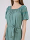 Платье серо-зеленое | 5707904 | фото 3