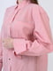 Рубашка розовая в полоску | 5714009 | фото 4