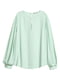 Блуза мятного цвета | 5702592