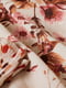 Блуза бежевого цвета с цветочным принтом | 5702734 | фото 2