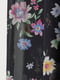 Спідниця чорна з квітковим принтом | 5702767 | фото 2