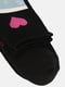 Шкарпетки чорні з принтом | 5717180 | фото 2