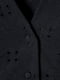 Блуза чорна з перфорацією | 5717820 | фото 2