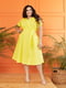 Платье желтое | 5718907 | фото 2