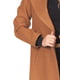 Пальто коричневое | 5718142 | фото 8