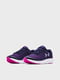 Кросівки фіолетово-рожеві UA GS Charged Pursuit 2 3022860-404 | 5719954 | фото 2