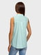 Блуза ментолового цвета | 5721489 | фото 2