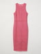 Сукня рожевого кольору з візерунком | 5722213