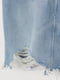 Спідниця джинсова синя | 5722469 | фото 2