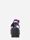 Босоніжки фіолетові  | 5725336 | фото 6