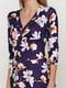 Сукня фіолетова у квітковий принт | 5725863 | фото 3