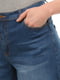 Капри джинсовые синие | 5726402 | фото 2
