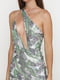 Сукня зеленого кольору з декором | 5726554 | фото 3
