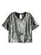 Блуза сріблястого кольору | 5726618