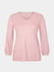 Пуловер розового цвета | 5726754