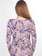 Блуза рожевого кольору в квітковий принт | 5726773 | фото 2