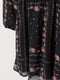 Сукня чорна в квітковий принт | 5726991 | фото 2