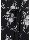 Сукня чорна в квітковий принт | 5728112 | фото 2