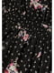 Сукня чорна в квітковий принт | 5728137 | фото 2