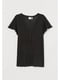 Блуза-футболка черная | 5728284