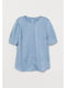 Блуза блакитного кольору | 5728363