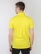 Футболка-поло желтая с логотипом | 5725456 | фото 2