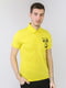 Футболка-поло жовта з логотипом | 5725464 | фото 2