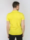 Футболка-поло желтая с логотипом | 5725477 | фото 3