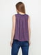 Блуза фіолетова у квітковий принт | 5729568 | фото 2