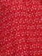 Блуза красного цвета в цветочный принт | 5729578 | фото 4