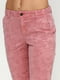 Штани рожевого кольору з візерунком | 5729618 | фото 3