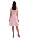 Платье розового цвета в цветочный принт | 5730387 | фото 4