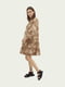 Сукня карамельного кольору в принт | 5731119 | фото 4