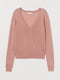 Пуловер розовый | 5733499