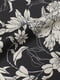 Спідниця-трапеція чорна в квітковий принт | 5734212 | фото 2