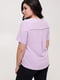 Блуза бузкового кольору з принтом | 5734803 | фото 4