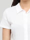 Рубашка белая с узором | 5729761 | фото 4