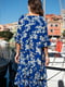Сукня синя в принт | 5740102 | фото 2
