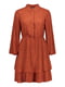 Сукня теракотового кольору в принт | 5741320 | фото 5