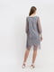 Сукня сіра з принтом | 5304214 | фото 3