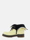 Ботинки желтые с цветочным рисунком | 5735626 | фото 7