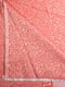 Палантин розовый в принт | 5746018 | фото 4