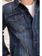 Куртка синяя джинсовая | 5749384 | фото 6