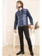 Куртка синя джинсова | 5749391 | фото 2